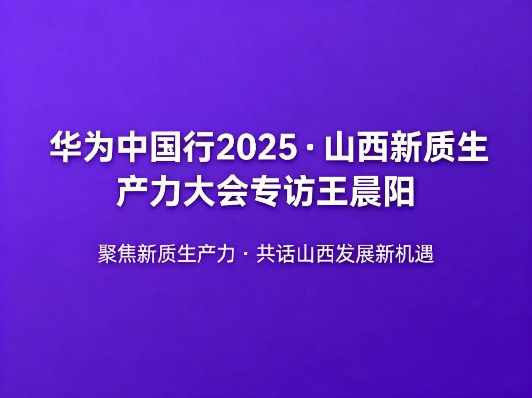 专访王晨阳：以新技术为传统产业注入新活力 - 内容图片